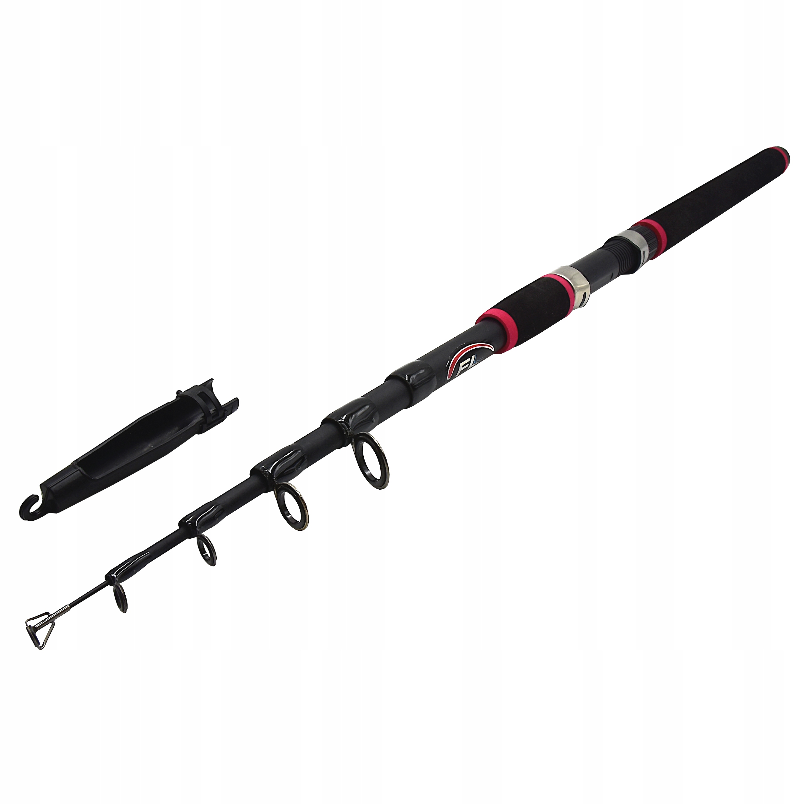 WĘDKA 2,4 m MARS TELE SPINNING 240 / 30-60 g Konstrukcja wędki teleskopowe