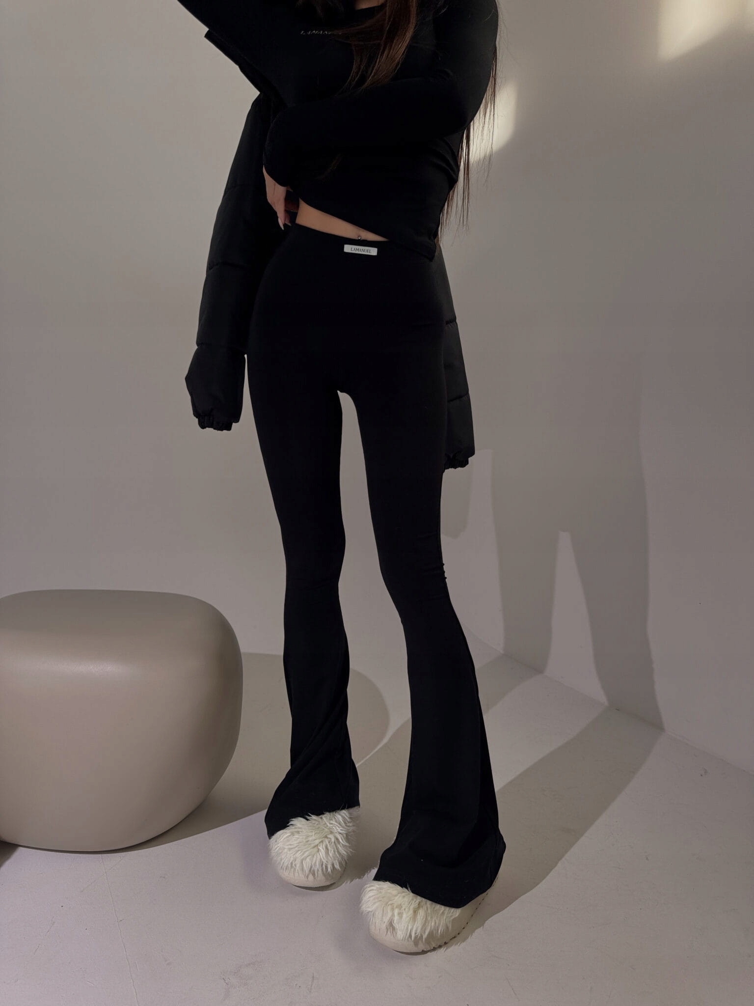 Legginsy Lamanuel Origin Czarne [Rozmiar M]