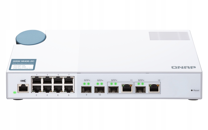 Qnap QSW-M408-2C sieťový prepínač, spravovaný L2, 10G Ethernet