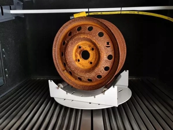 Piaskarka kabinowa CIŚNIENIOWA 400L komora POLSKA Marka MINIMAL TOOLS