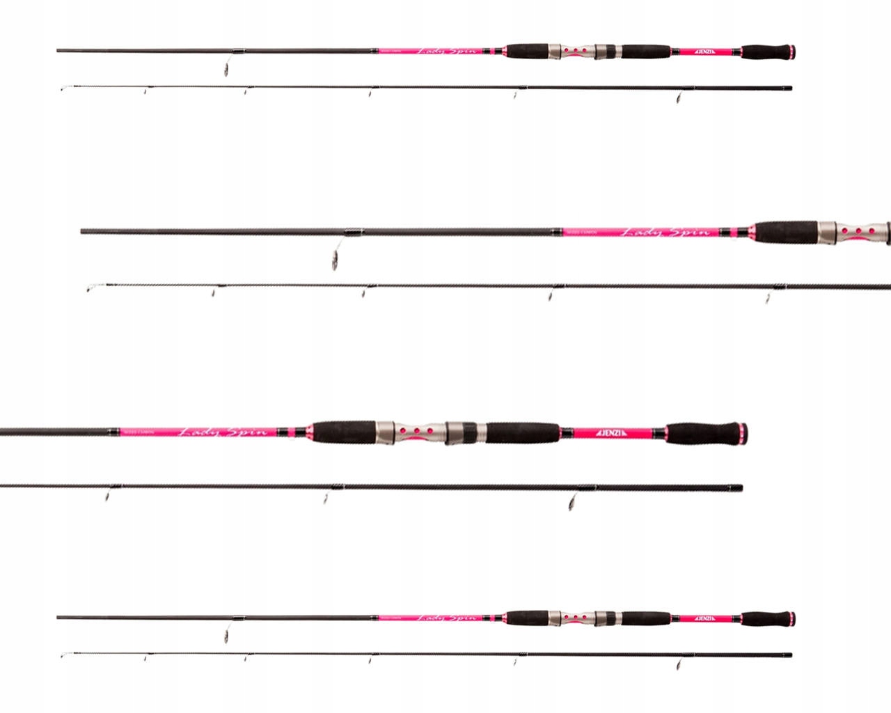 Spinningový Prut Jenzi Lady Spin 240/8-25 g