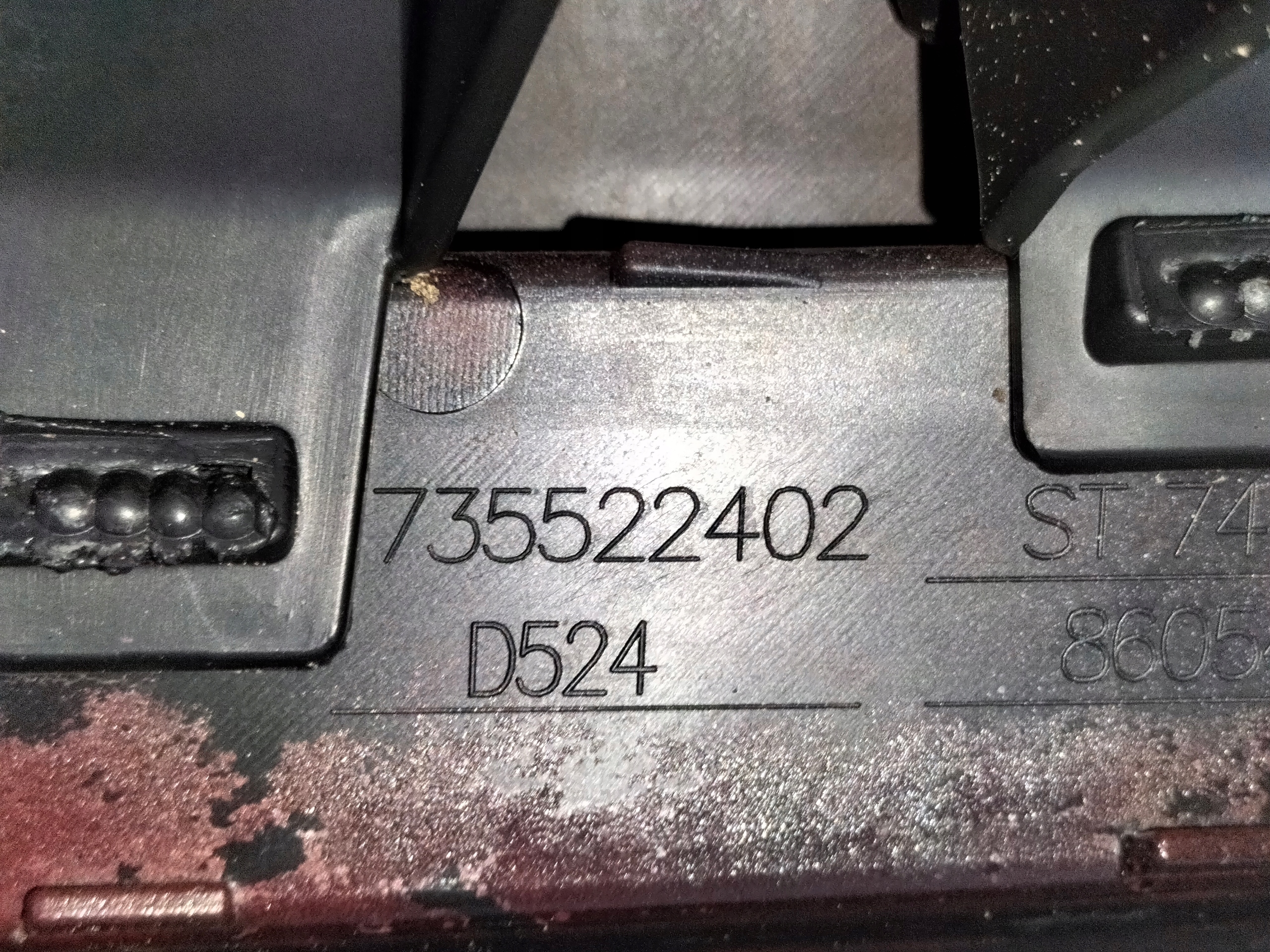 front bumper front FIAT 500L 12-16