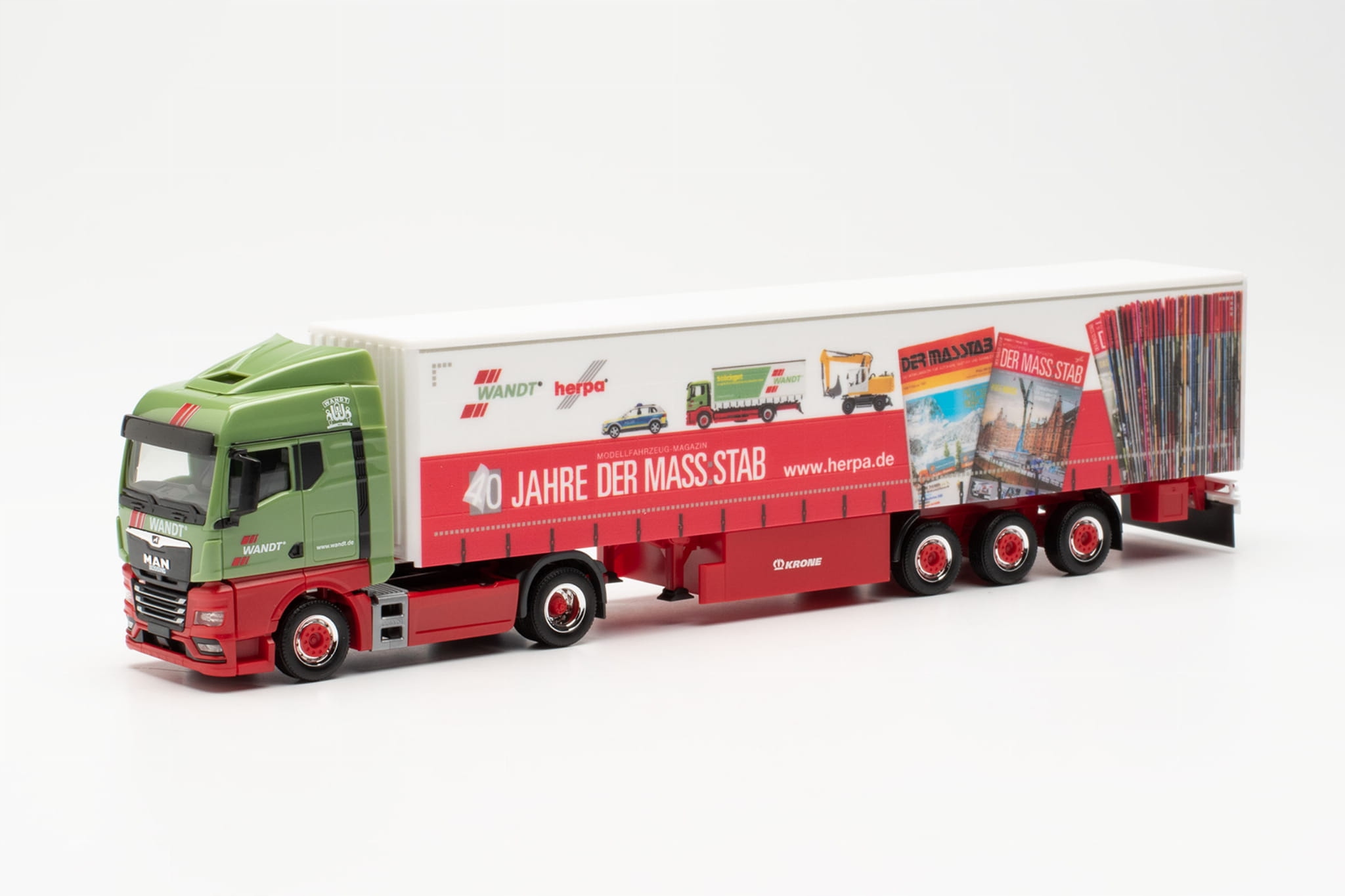 Herpa 315555 Man Tgx Gm Wandt 40 Jahre Der Mass: