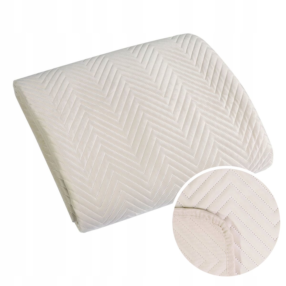 Velurový přehoz Sofia 200x220 Eurofirany krémový