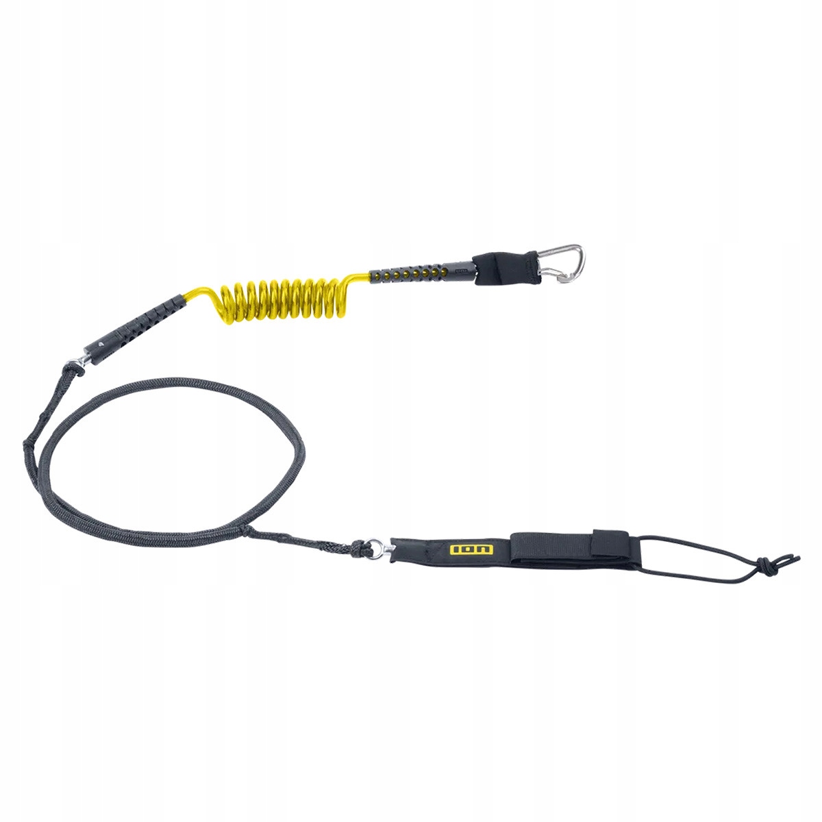 Leash Ion Wing Board Leash Core Hybrid Carabiner Mustard 2026 5'5"