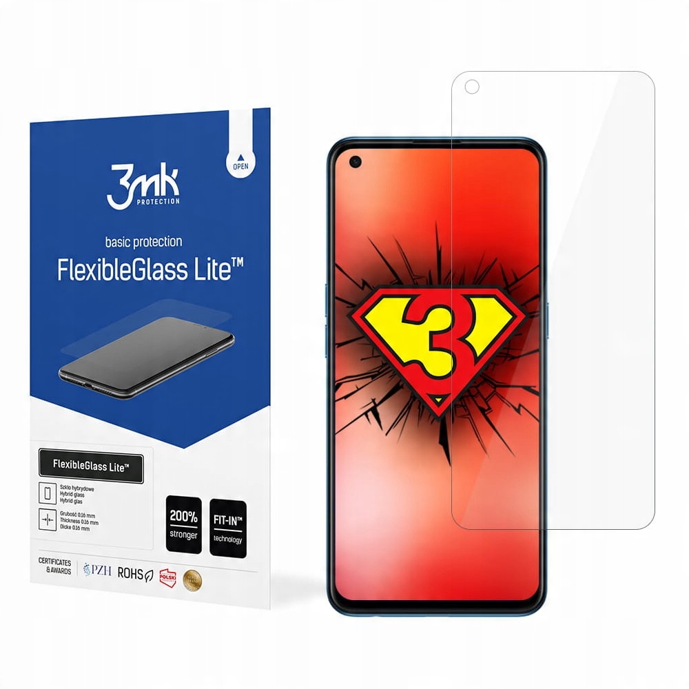 

Szkło do Oppo Reno 5 - 3mk FlexibleGlass Lite