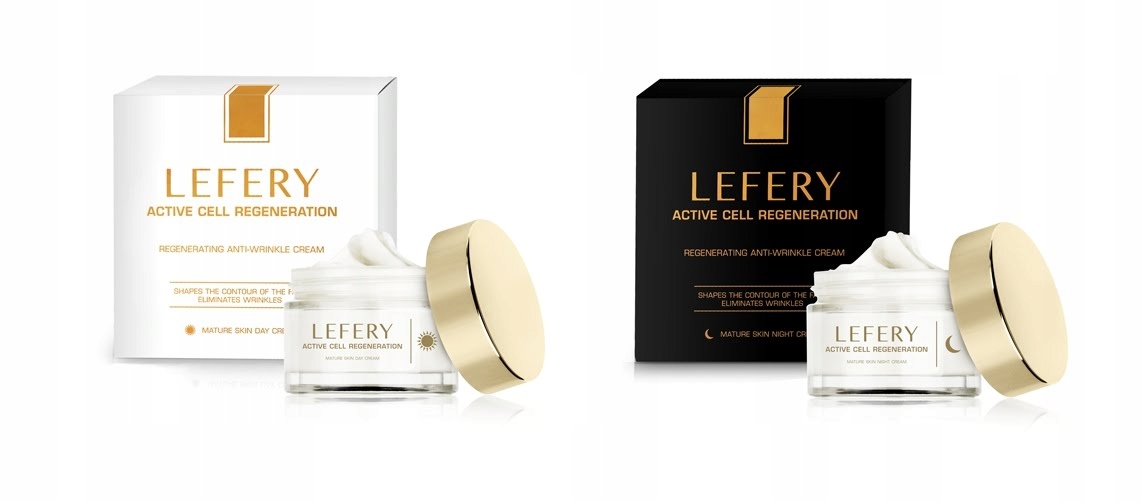Krem do twarzy Lefery 50ml Dzień Noc Zestaw 2szt.
