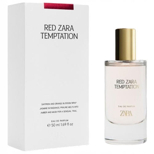 Perfumy Zara Red Temptation Eau De Perfum 50ml Oryginalne Piękne