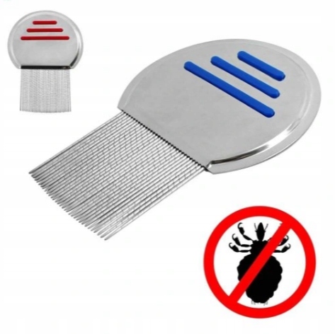 2x Grzebień Na Wszy Kleszcze I Gnidy Gęsty Skuteczny