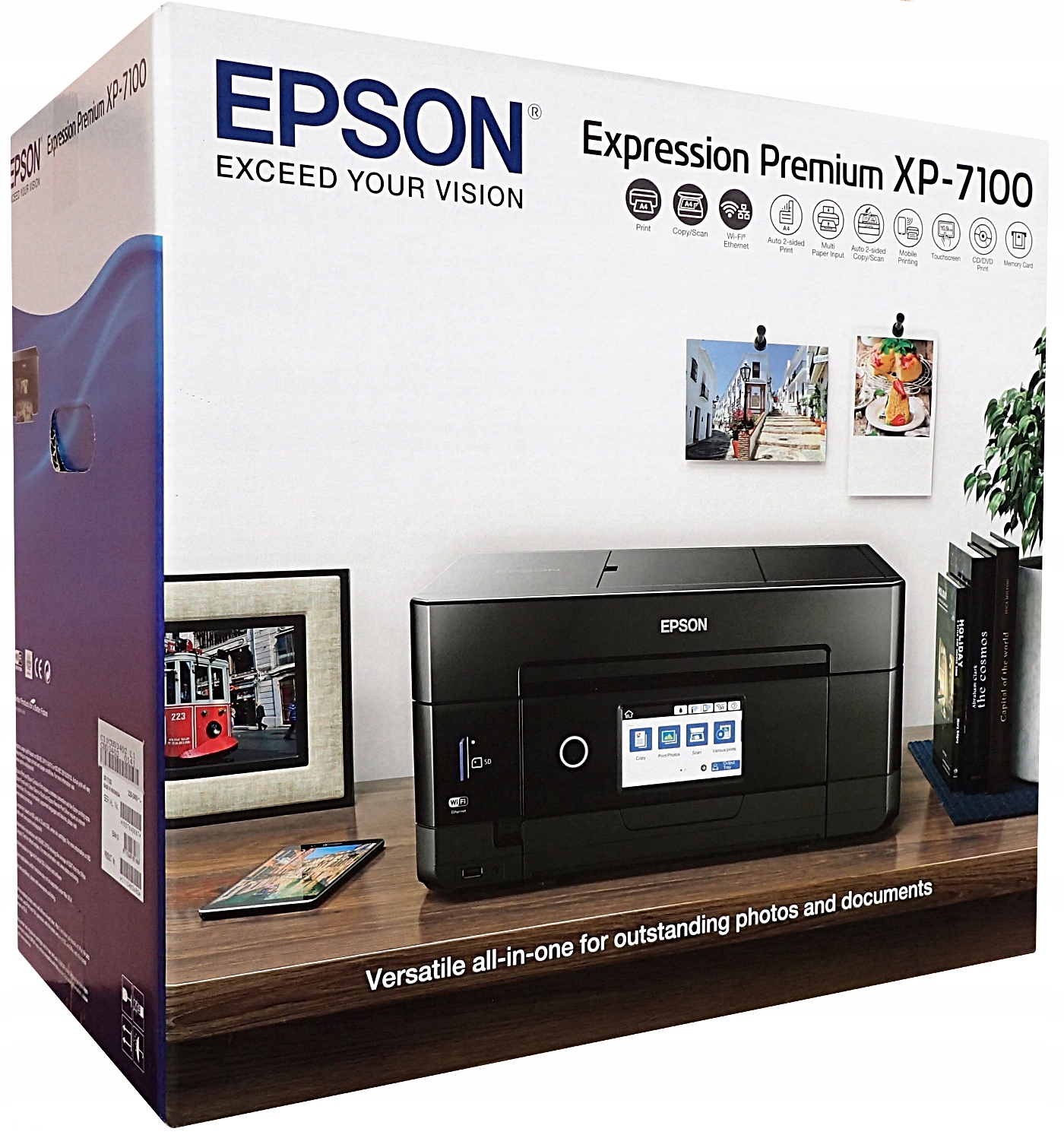Multifunkčná atramentová tlačiareň Adf Duplex Epson XP-7100 Skener