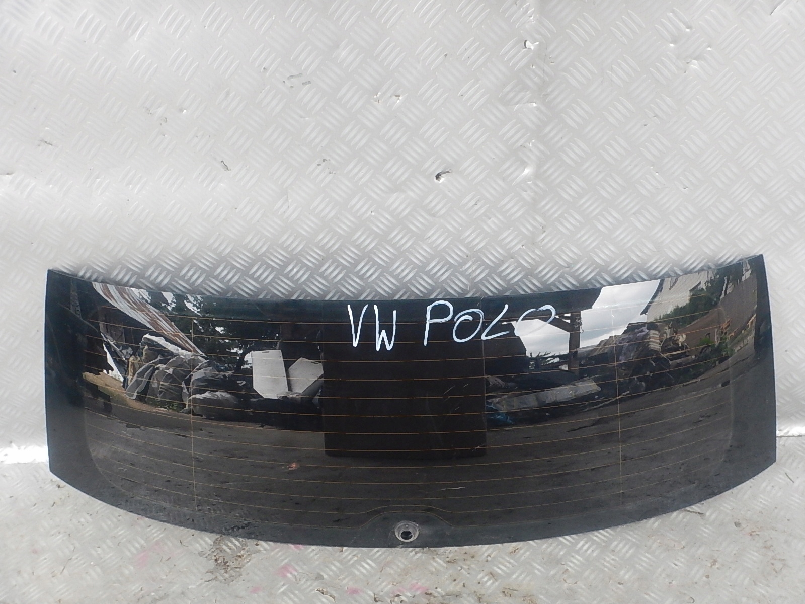 VW POLO 6R 6R6 SZYBA W KLAPĘ TYŁ ORYGINAŁ