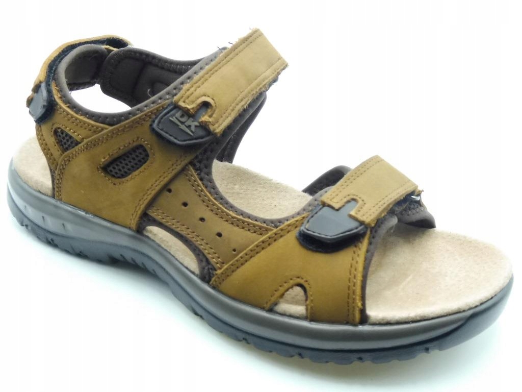 

Sandały męskie 44 - Dk 18004 Tan - Skórzane