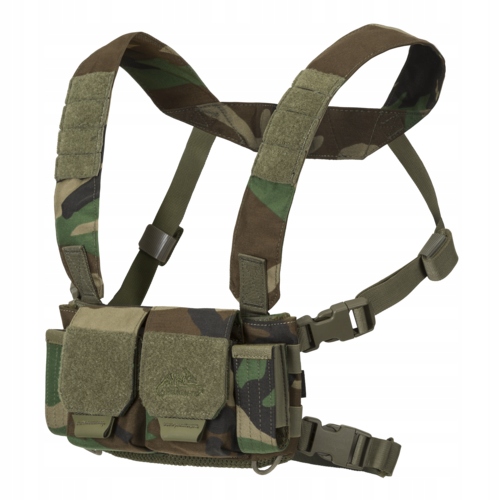 Taktická vesta Chest Rig Helikon Competition MultiGun Rig Us Woodland