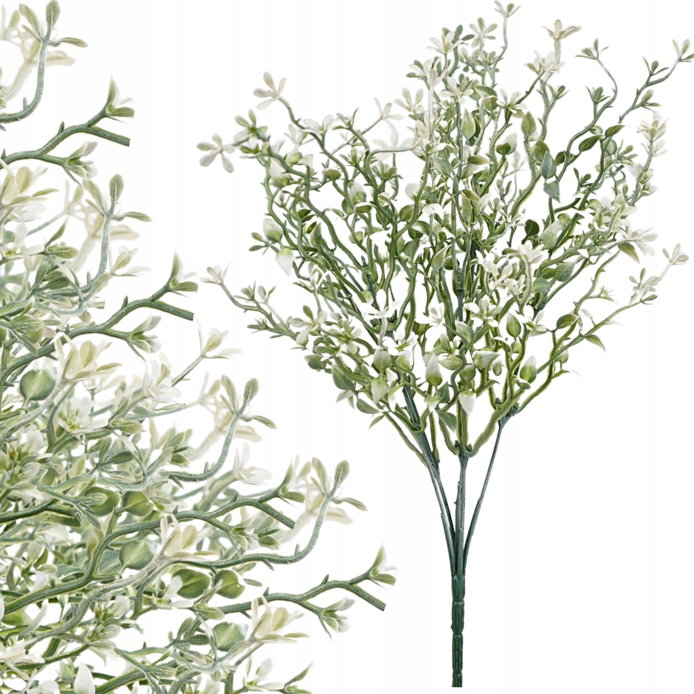 SZTUCZNE KWIATY 34 cm ROŚLINY BUKIET GĘSTY GAŁĄZKI DO BUKIETÓW KOMPOZYCJI