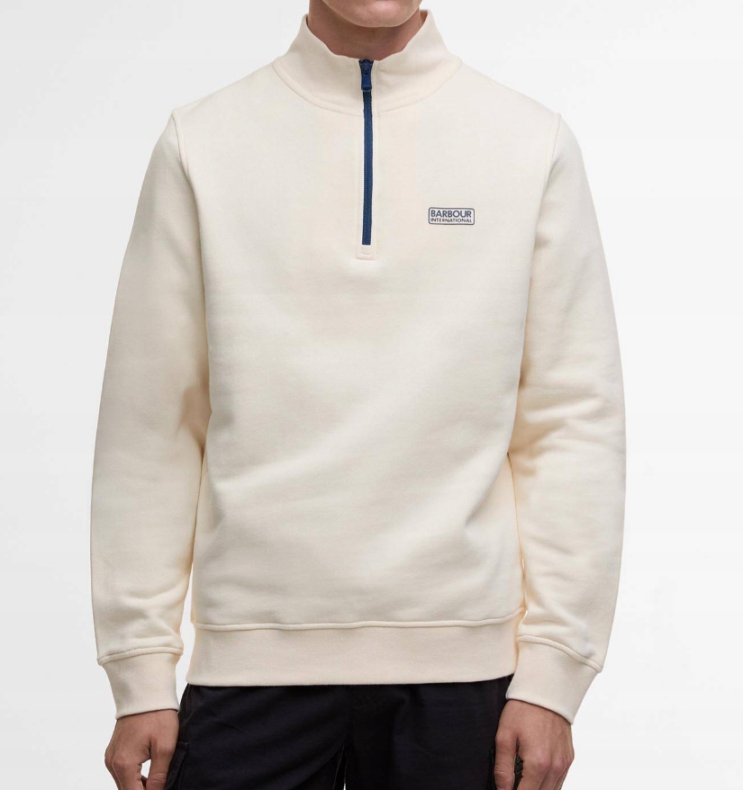 Mikina Barbour Clipper Funnel Neck Sweatshirt MOL0737WH52 M