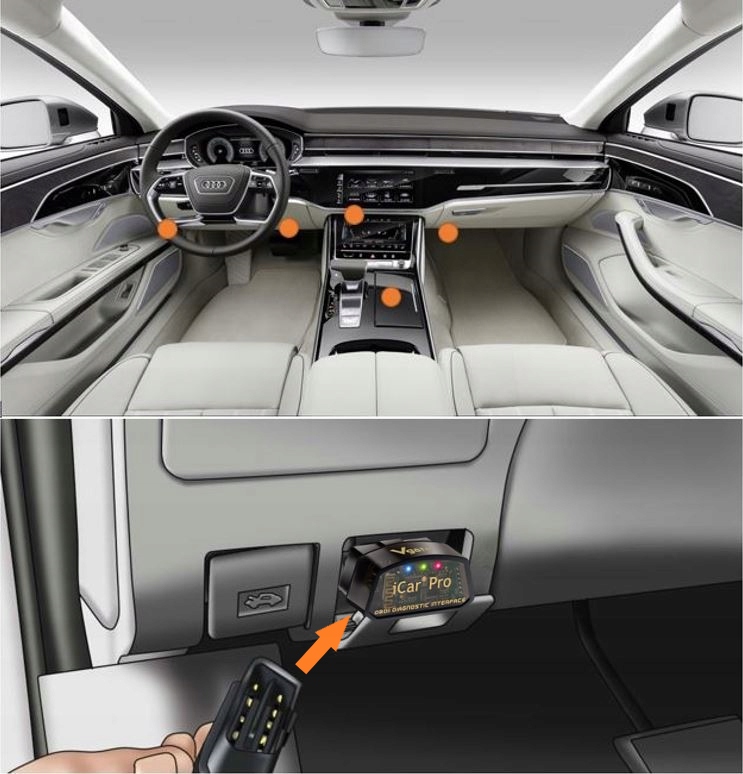 INTERFEJS DO DIAGNOSTYKI POJAZDÓW OBD2 Kod producenta INTERFEJS