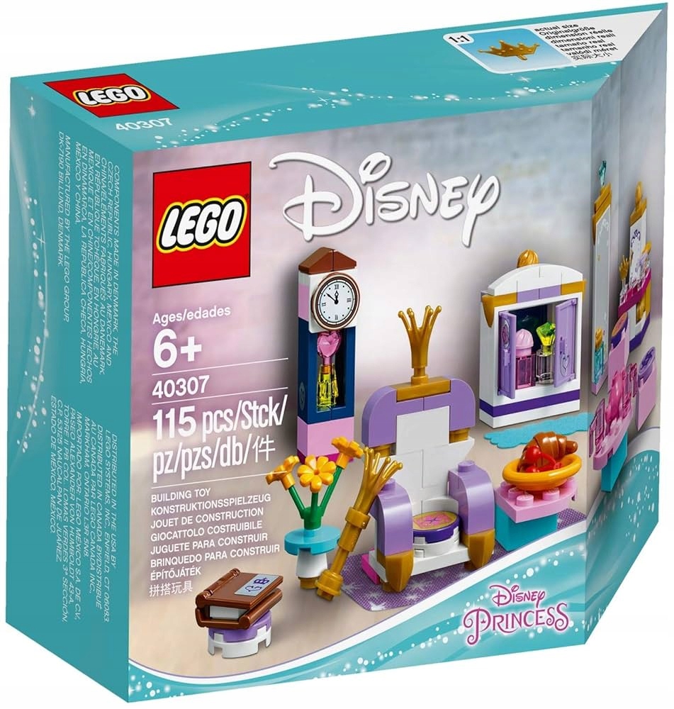 Lego 40307 Disney Zestaw zamkowych mebli