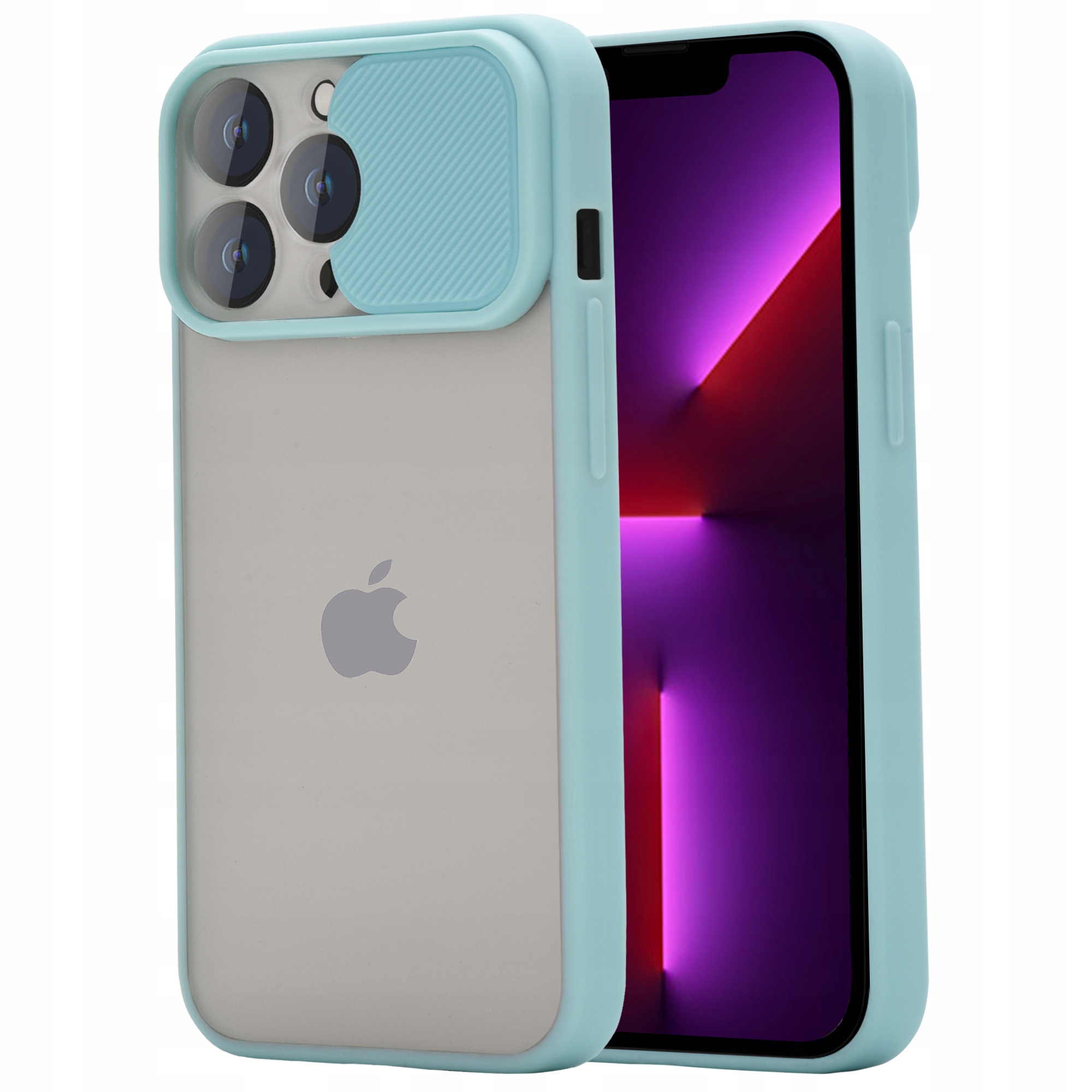 

Etui podwójna ochrona do iPhone 13 Pro Miętowy