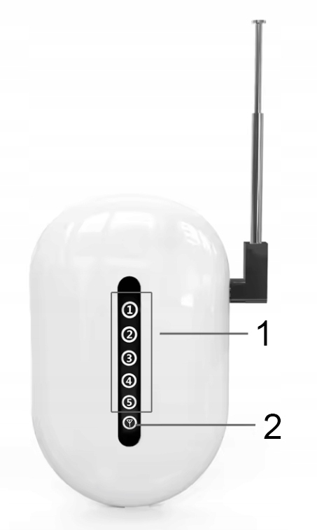 WZMACNIACZ SYGNAŁU ZASIĘGU RADIOWEGO SIECI REPEATER 433MHZ SYSTEMY ALARMOWE EAN (GTIN) 5906168041679
