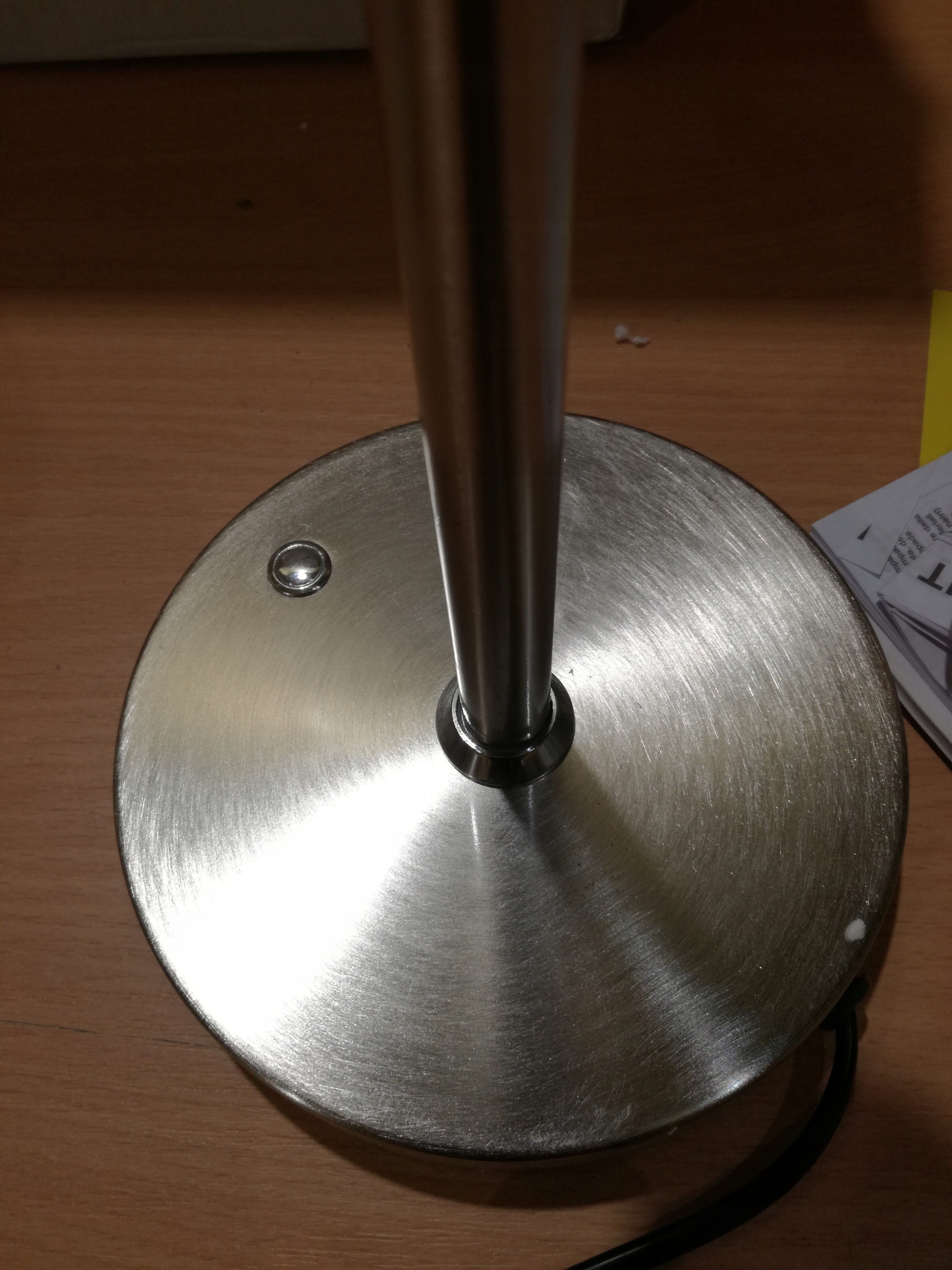 Metalowa lampa nocna na komodę Trio AGENTO LED Typ nocna