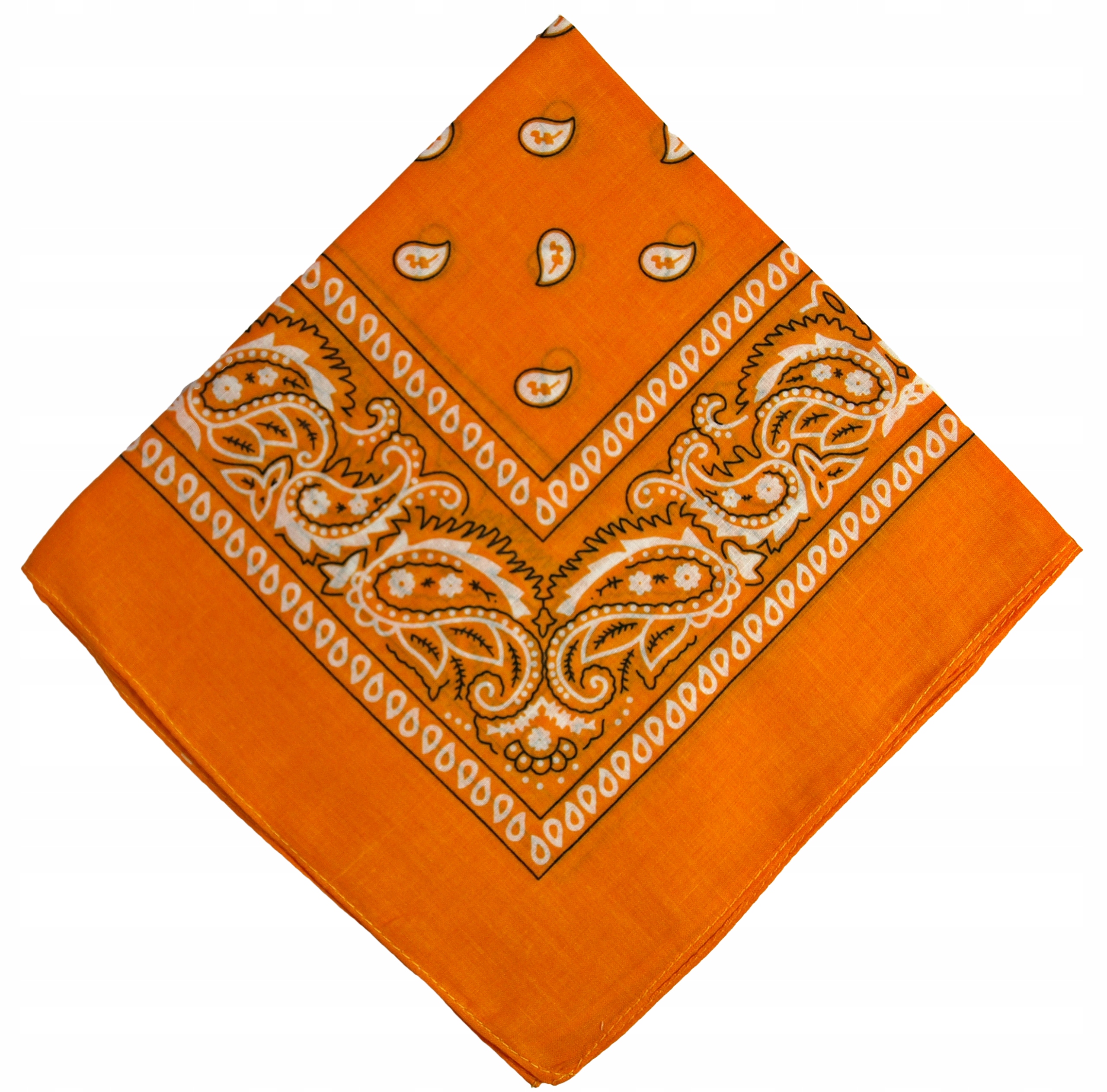BANDAMKA BANDANA CHUSTKA CHUSTA BANDAMA -j.pomarańcz