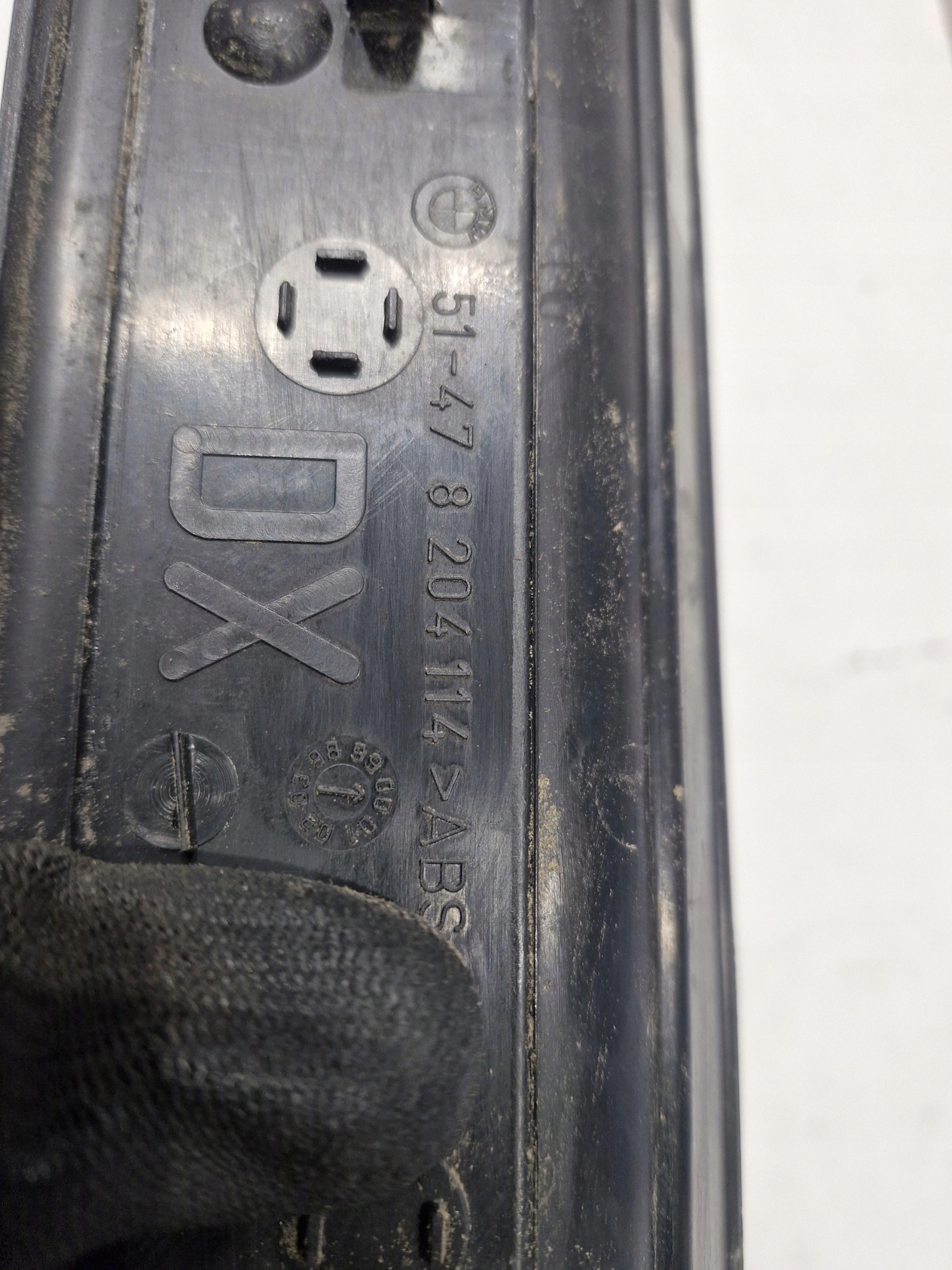8204113 8204114 BMW E46 COUPE CABRIO moulding cap threshold KOMPLET