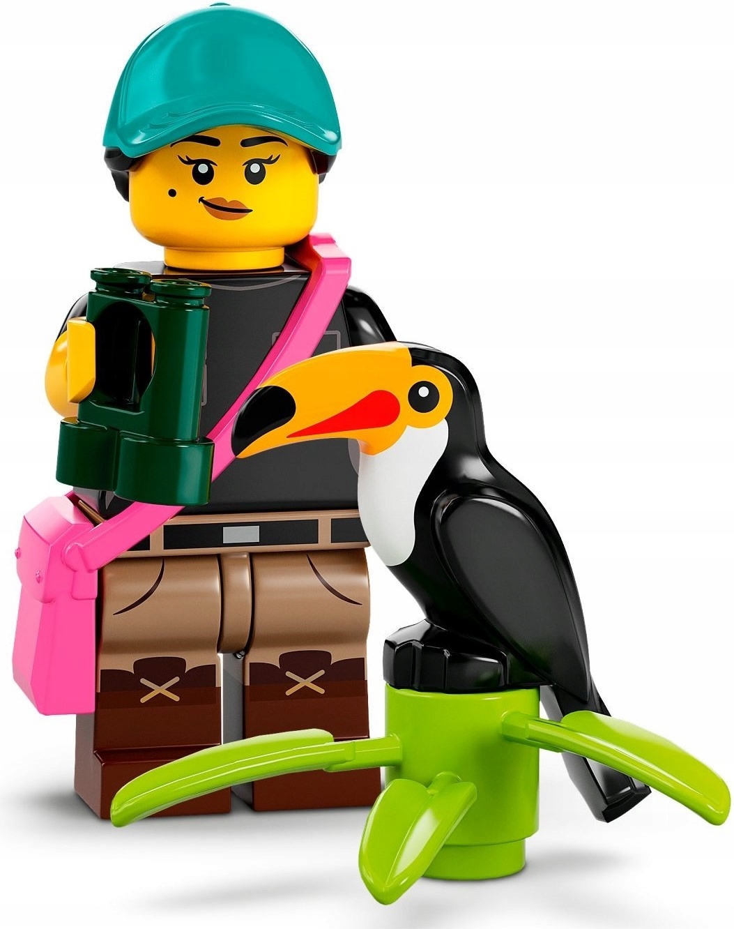 

Lego 71032 Minifigures Obserwatorka Ptaków Tukan