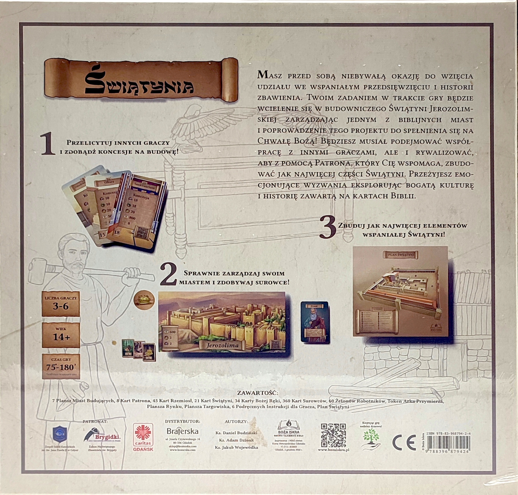 Gra planszowa Świątynia Nazwa Świątynia