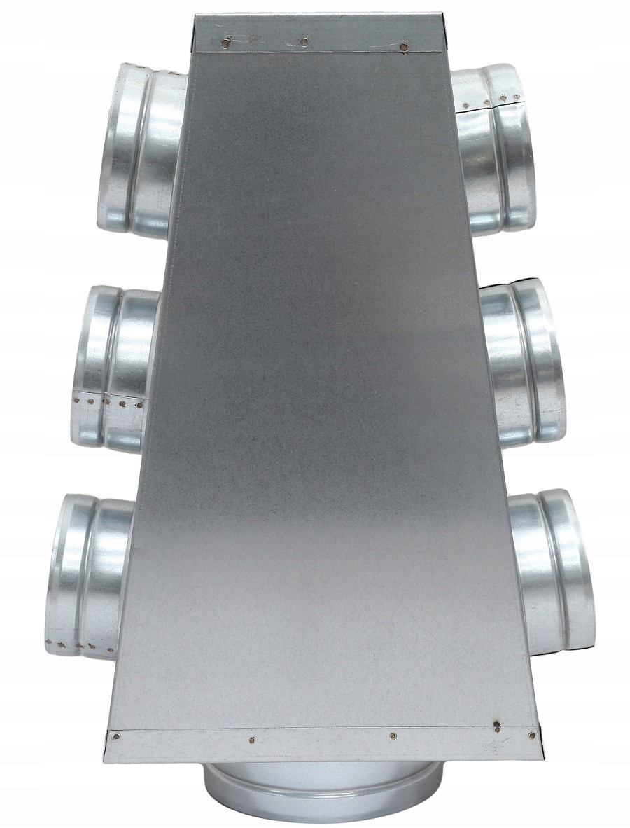 Skrzynka Rozprężno-Rozdzielcza 125/6×125 mm | OCYNK | Wentylacja |DGP