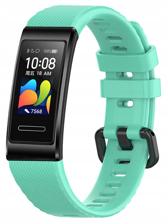 PASEK OPASKA DO HUAWEI BAND 3 PRO / 4 PRO |KOLORY Kolor dominujący biały