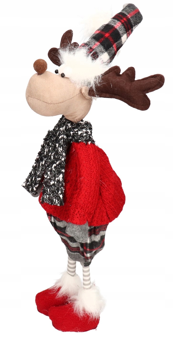 RENIFER ŚWIĄTECZNY ŁOŚ STOJĄCY DEKORACJA 67CM Rodzaj figurka