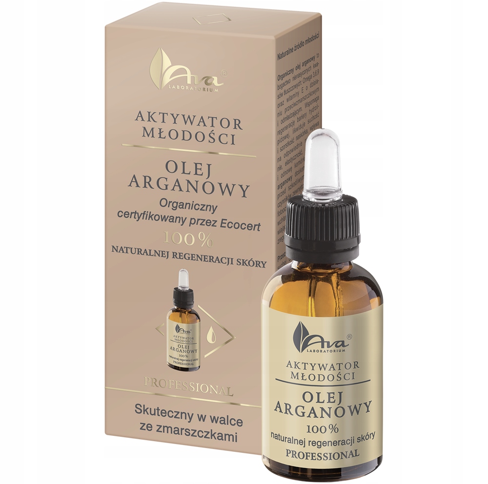AVA LABORATORIUM AKTYWATOR MŁODOSCI 30ML OLEJ ARGA