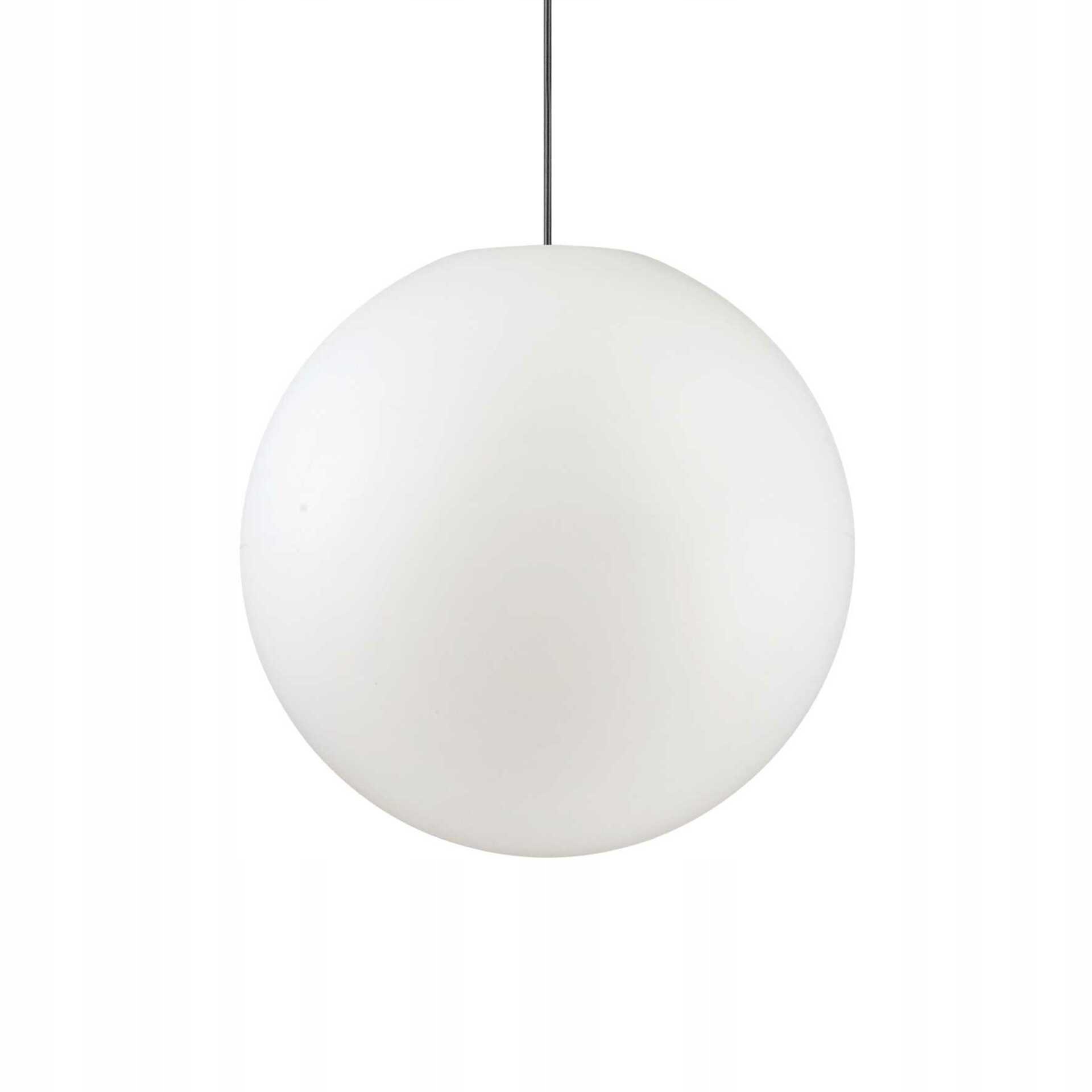 Vonkajšie závesné svietidlo Ideal Lux Sole SP1 big E27 50cm IP44 biela
