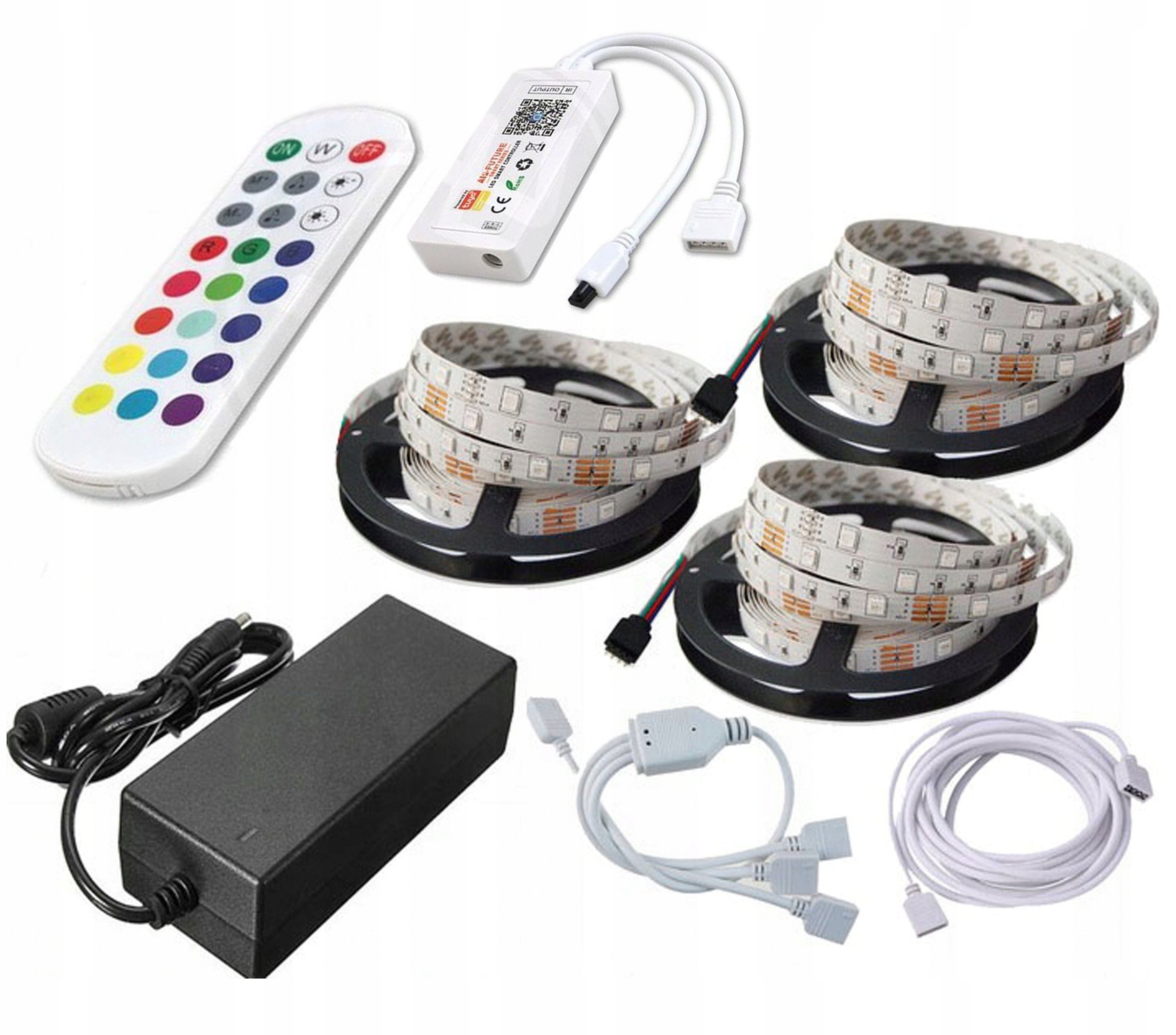Set Rgb Led pásek 15 m WiFi Android Smart Tuya
