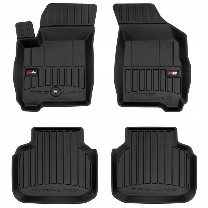 Gumové Koberečky Dodge Journey 1 2008-2020 Korytka 3D