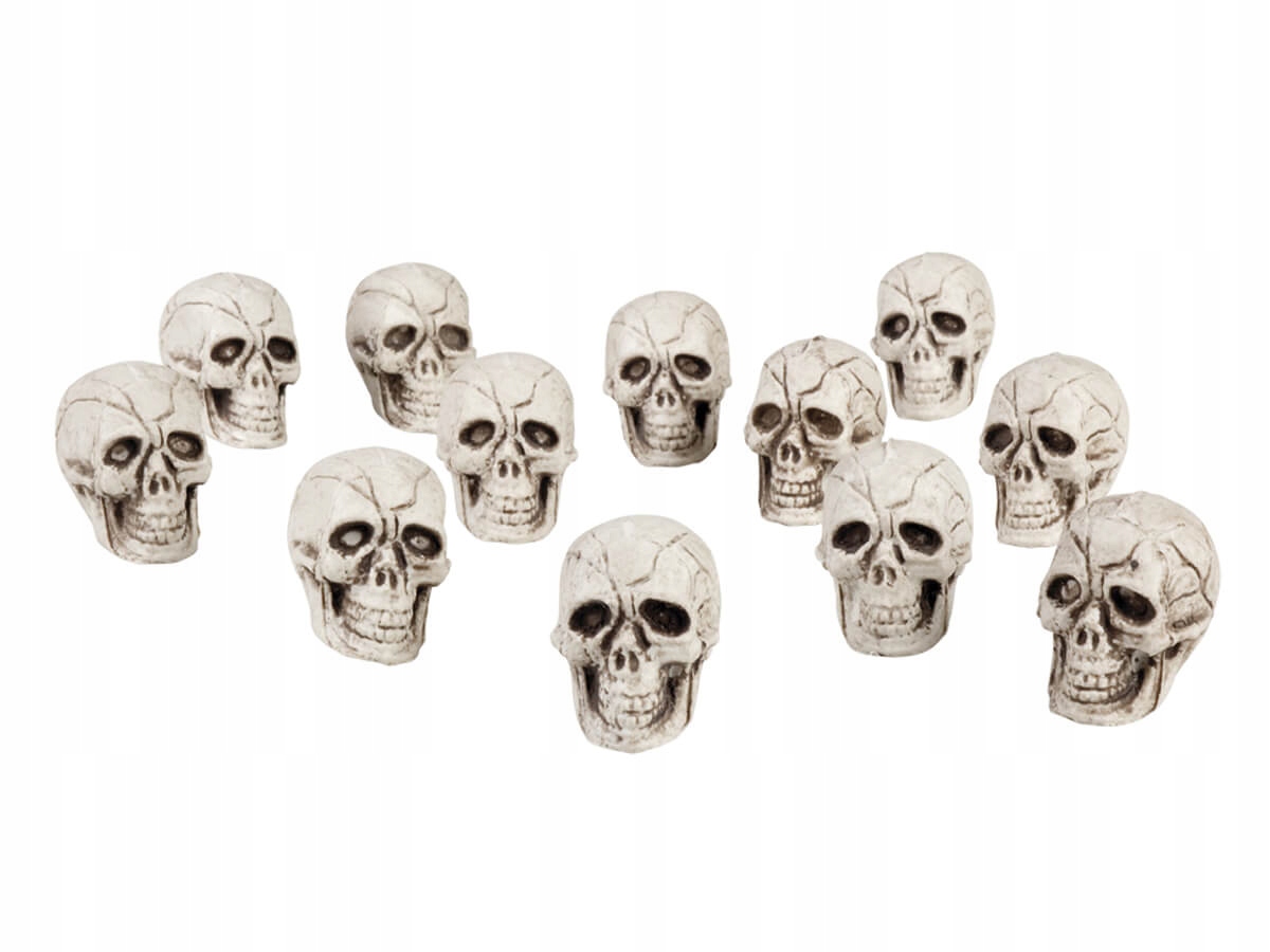 

Wiszący worek z 12 czaszkami na halloween czacha