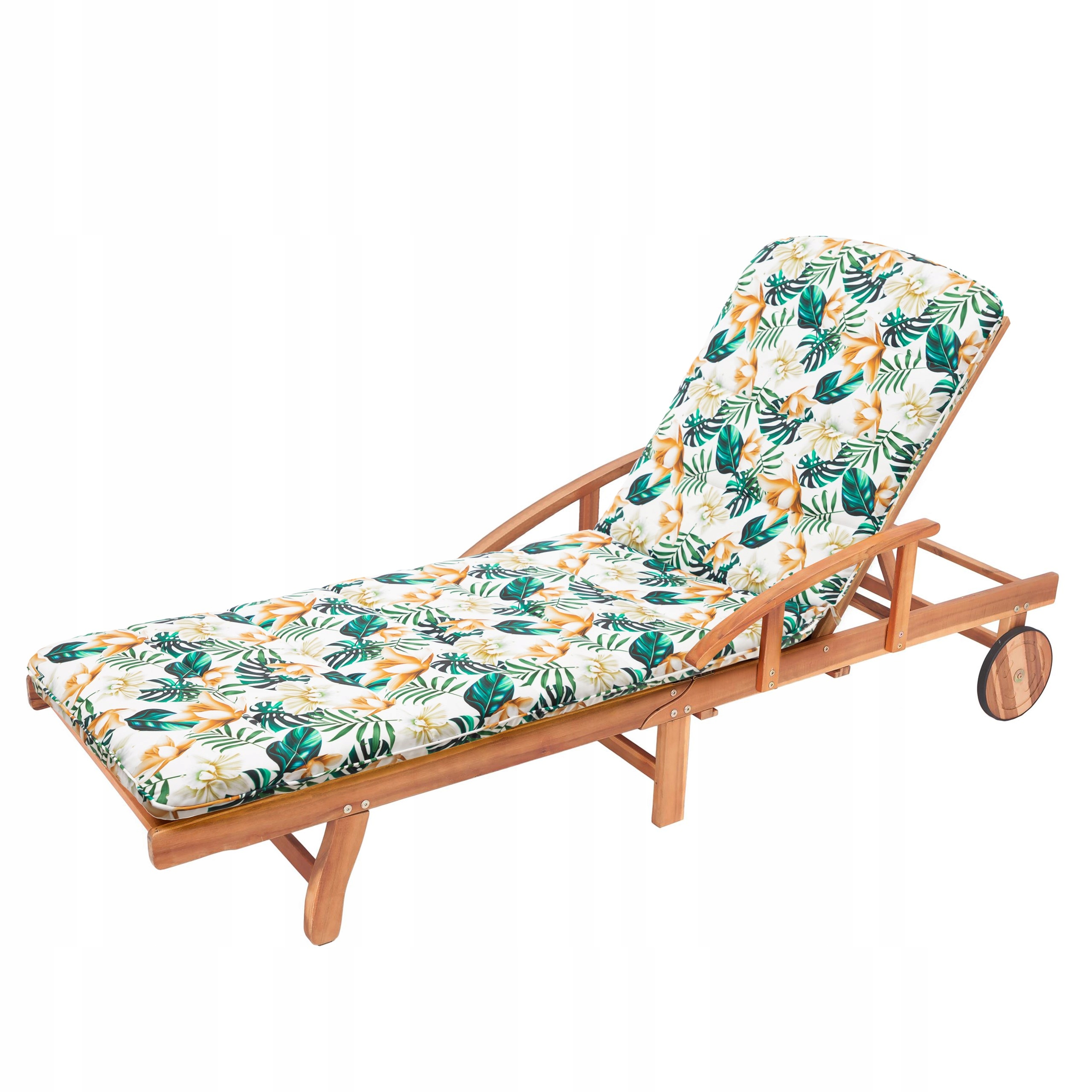 Dlhý vankúš na plážové záhradné ležadlo 185 x 60 cm