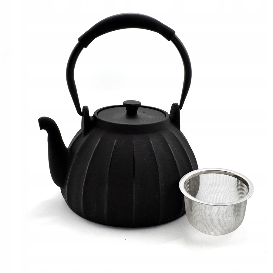 Litinová konvice na čaj Kaga Black 600 ml