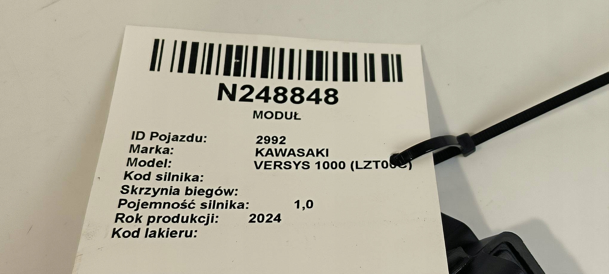 module 2024 KAWASAKI VERSYS 1000 (LZT00C)