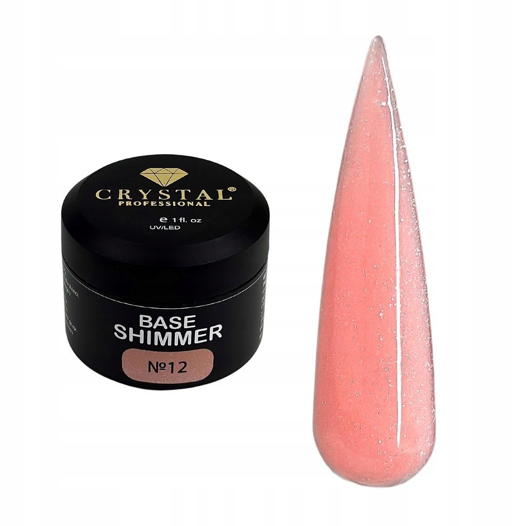 Base Shimmer #12 30 ml Crystal Professional Hybridní báze