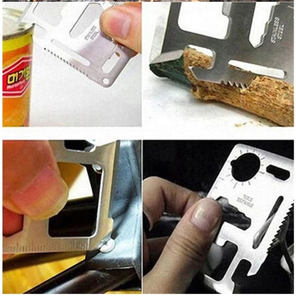 KARTA PRZEŻYCIA PRZETRWANIA SURVIVAL CARD NÓŻ 11w1 Marka inna marka