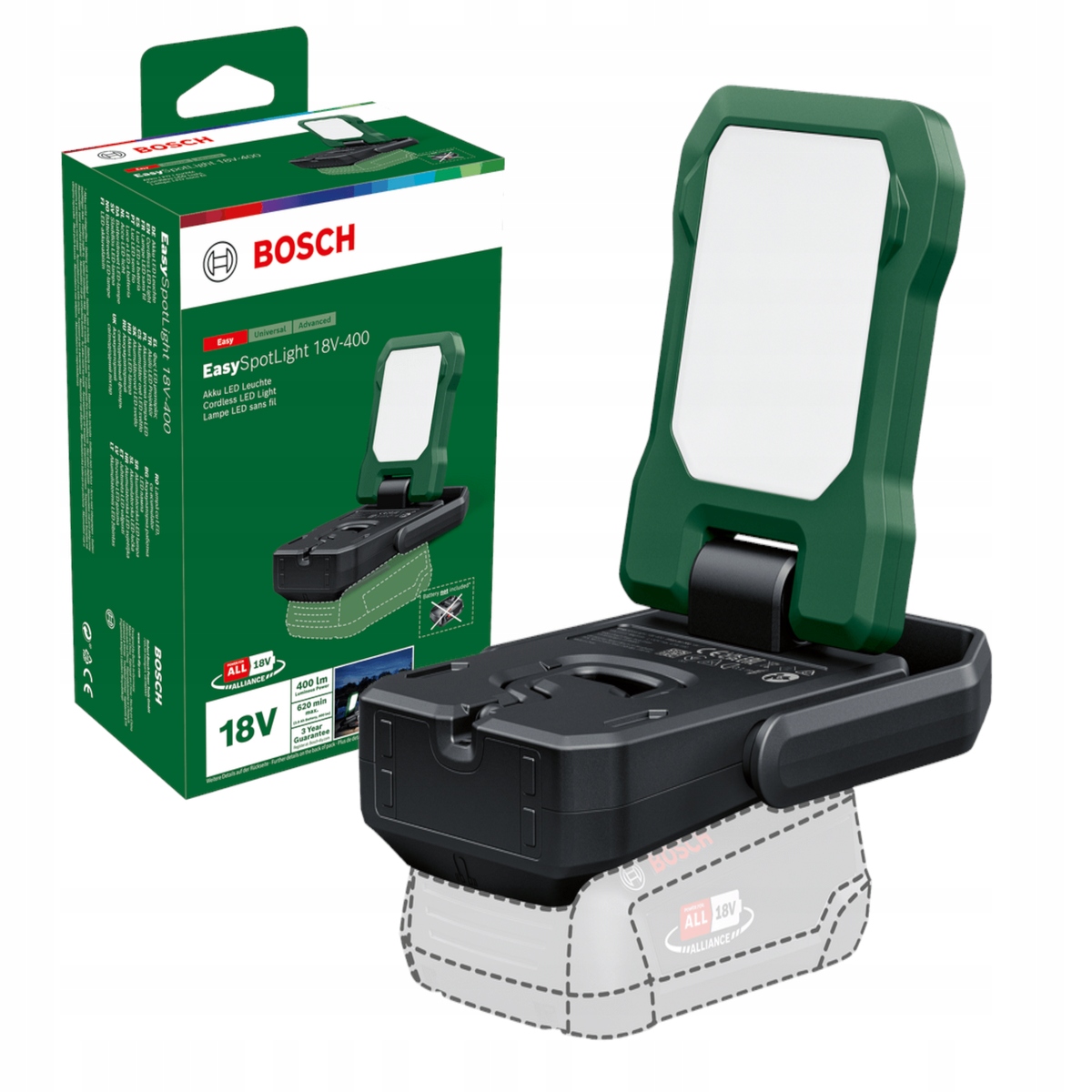 Akumulátorová Led Pracovní Svítilna Bosch 06039A1200