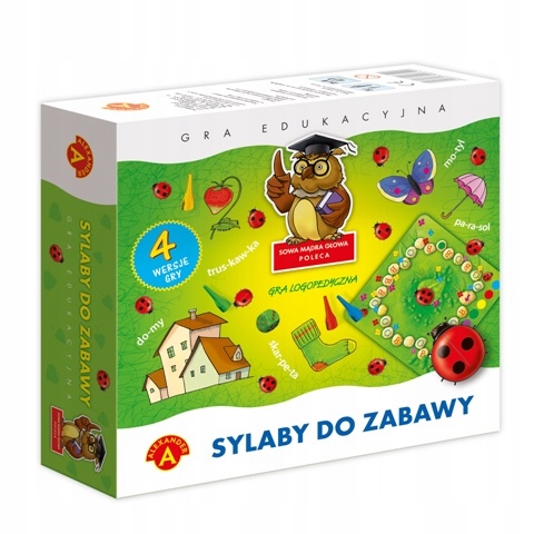 Sylaby Do Zabawy Logopedy Gra Edukacyjna Alexander