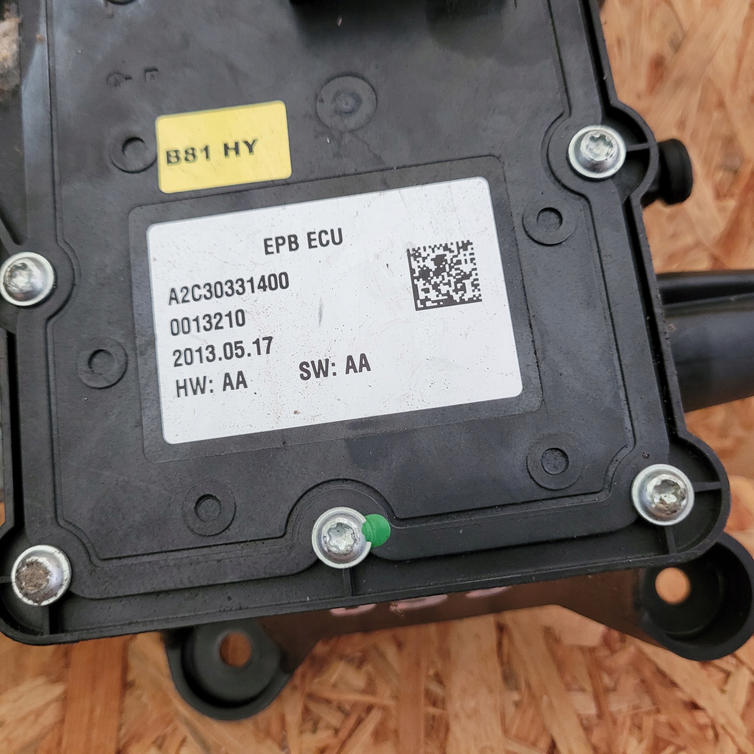 mechanismus elektrická brzda DS5 9677589580