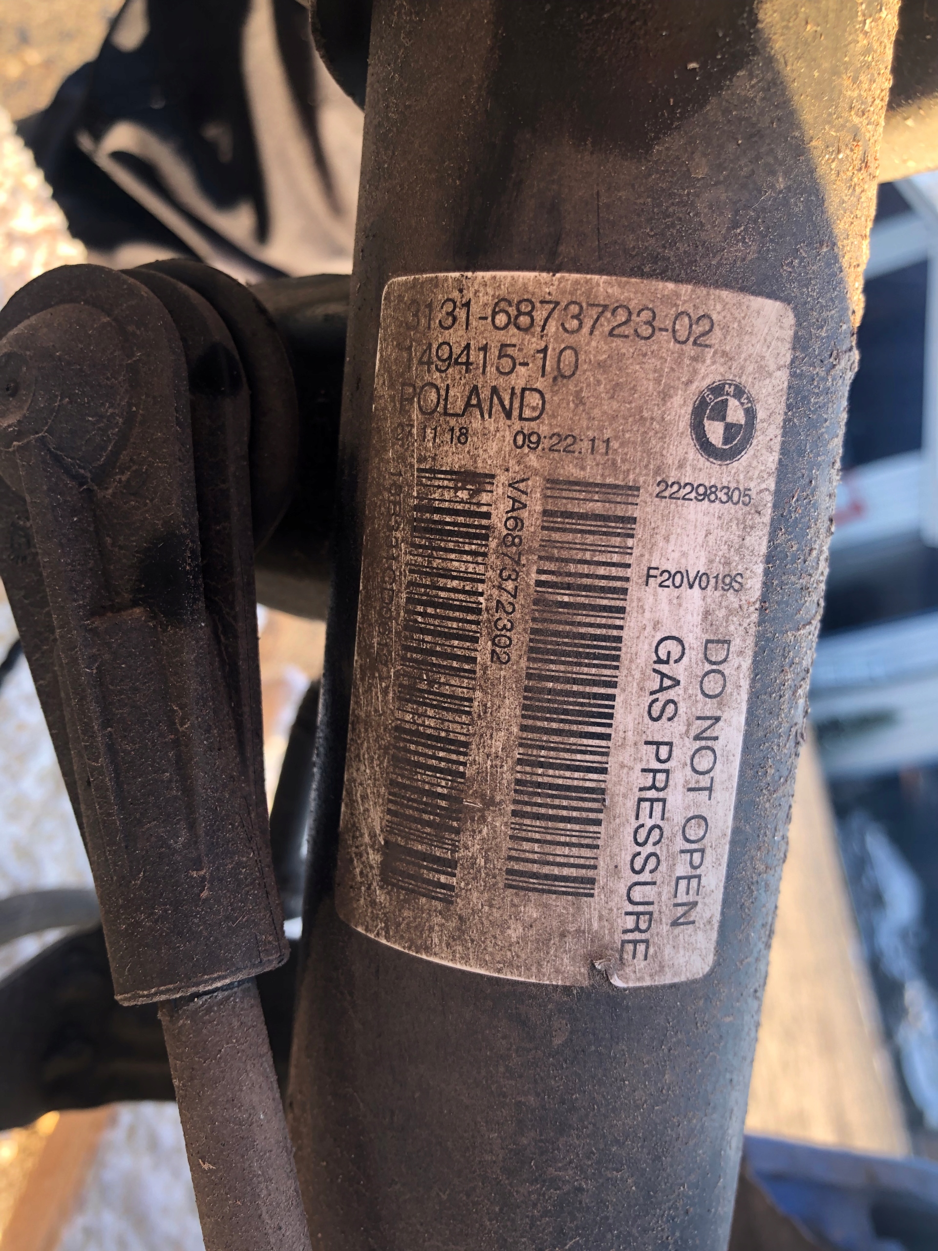 BMW 1 F21 LIFT m-packet McPherson left swing