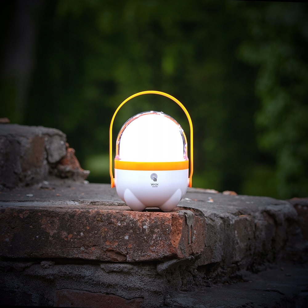 LAMPA KEMPINGOWA AKUMULATOROWA TURYSTYCZNA LATARKA LAMPKA OGRODOWA USB SMD Maksymalna siła światła 300 lm