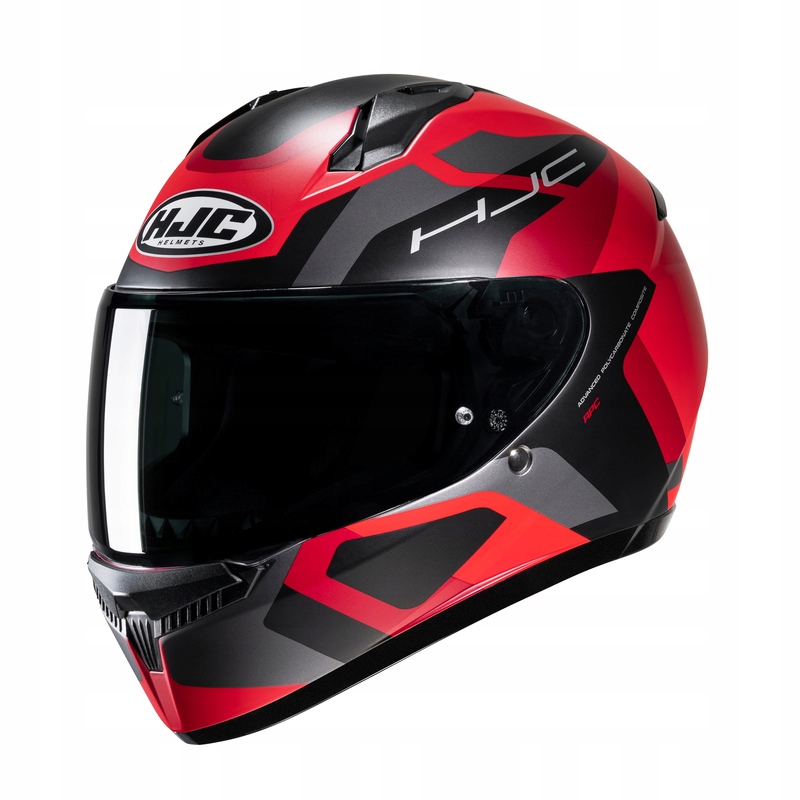 KASK HJC C10 TINS BLACK/RED M Stan opakowania oryginalne