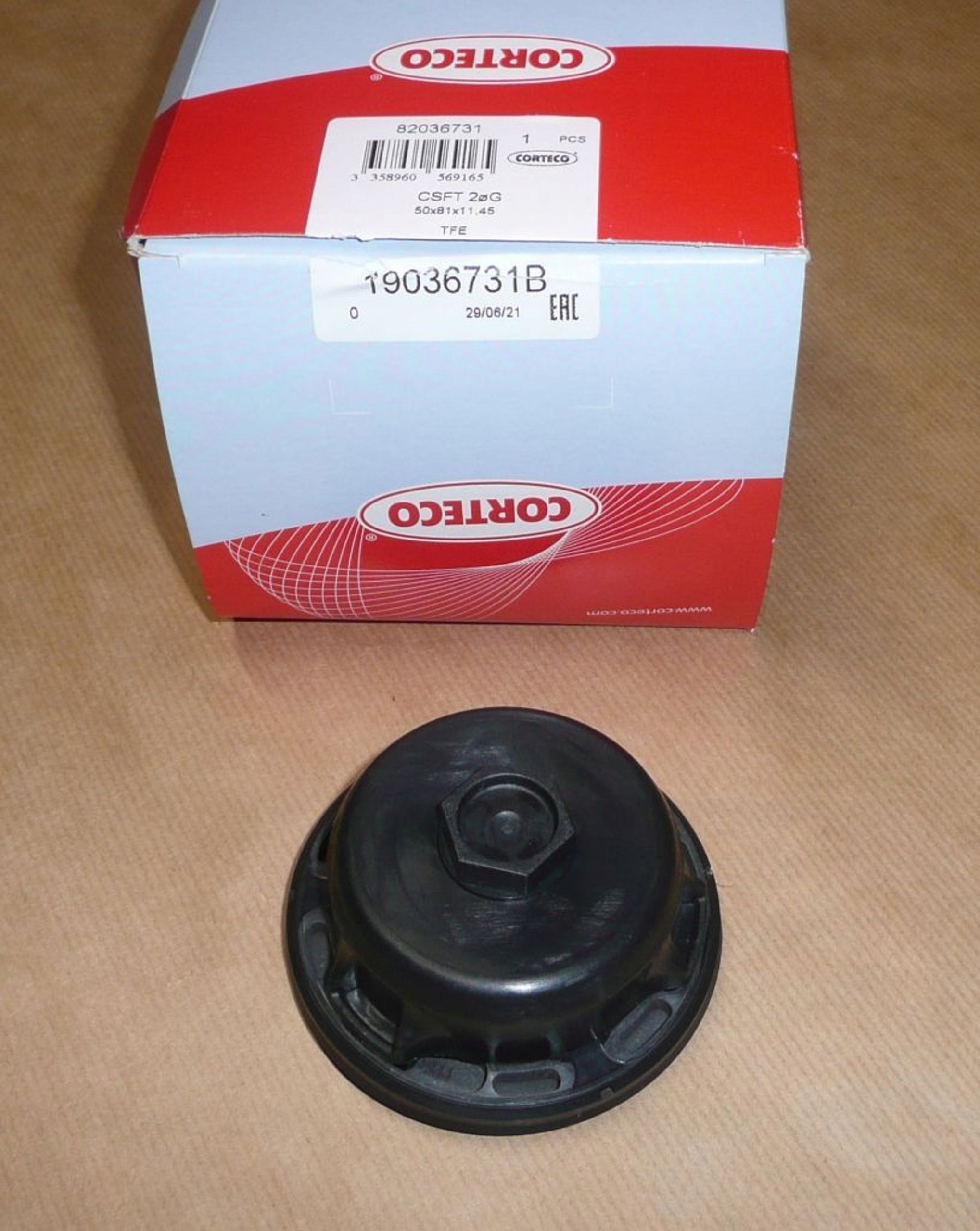 Gufero Hřídele R 2.0DCI Cor 19036731B.