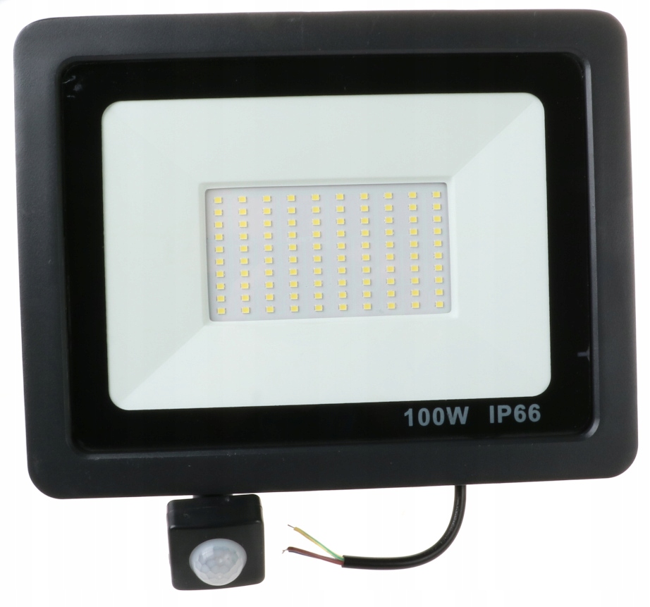 

Halogen Naświetlacz lampa Led Czujnik Ruchu 100W