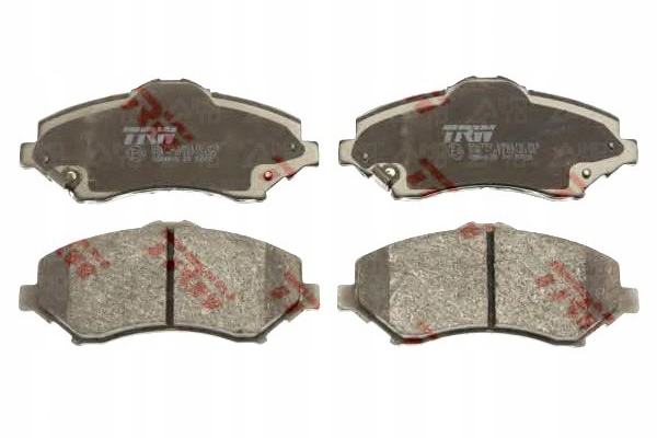 Trw Brzdové Destičky Jeep Přední Wrangler 2,8CRDI 0